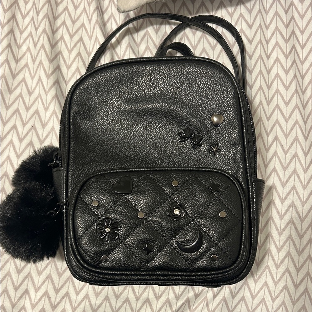 Under One Sky Black Backpack with Embellishments - image 1